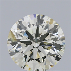 Picture of Natural Diamond 0.91 Carats, Round with Excellent Cut, K Color, SI2 Clarity and Certified by IGI