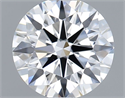 Lab Grown Diamond 1.05 Carats, Round with Ideal Cut, D Color, VS1 Clarity and Certified by IGI