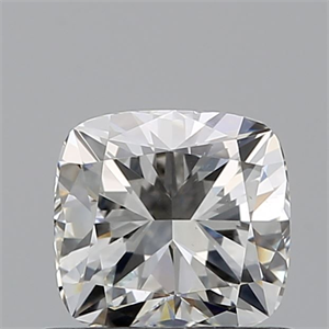 Foto Diamante Natural 0.70 quilates, Del cojín , Color H, claridad SI1 y certificado GIA de