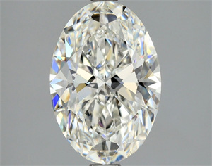 Picture of Natural Diamond 2.09 Carats, Oval with  Cut, H Color, VVS2 Clarity and Certified by GIA