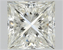 Natural Diamond 1.01 Carats, Princess with  Cut, J Color, VVS2 Clarity and Certified by GIA