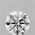 Lab Grown Diamond 1.26 Carats, Round with Ideal Cut, F Color, VVS2 Clarity and Certified by IGI