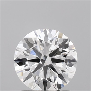 Picture of Lab Grown Diamond 1.26 Carats, Round with Ideal Cut, F Color, VVS2 Clarity and Certified by IGI