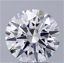 Del inventario de diamantes de laboratorio, 2.52 quilates, Redondo , Color D, claridad VS1 y certificado IGI