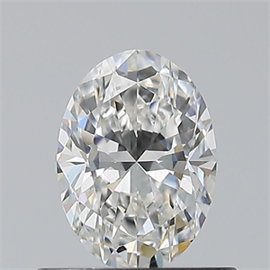 Picture of Natural Diamond 0.54 Carats, Oval with  Cut, F Color, VS1 Clarity and Certified by GIA