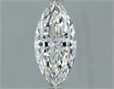 Natural Diamond 0.91 Carats, Marquise with  Cut, I Color, VVS1 Clarity and Certified by GIA