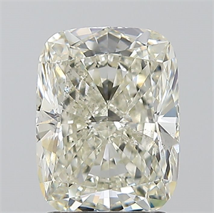 Picture of Natural Diamond 2.01 Carats, Cushion with  Cut, K Color, SI2 Clarity and Certified by GIA