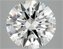 Lab Grown Diamond 5.07 Carats, Round with Excellent Cut, E Color, VVS2 Clarity and Certified by IGI