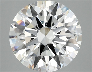 Picture of Lab Grown Diamond 5.07 Carats, Round with Excellent Cut, E Color, VVS2 Clarity and Certified by IGI