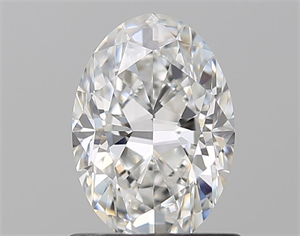 Picture of Natural Diamond 1.01 Carats, Oval with  Cut, E Color, VS2 Clarity and Certified by GIA