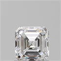 Natural Diamond 1.01 Carats, Asscher with  Cut, D Color, VS2 Clarity and Certified by GIA