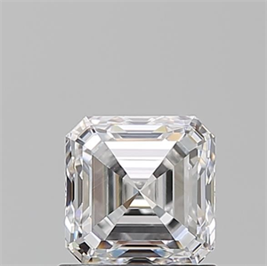 Picture of Natural Diamond 1.01 Carats, Asscher with  Cut, D Color, VS2 Clarity and Certified by GIA