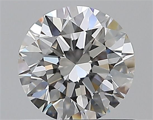 Picture of Natural Diamond 0.70 Carats, Round with Excellent Cut, F Color, VVS1 Clarity and Certified by GIA