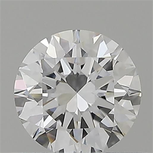 Foto Diamante Natural 0.52 quilates, Redondo , Color D, claridad IF y certificado GIA de