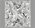 Natural Diamond 0.75 Carats, Princess with  Cut, I Color, VVS1 Clarity and Certified by GIA