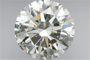 Foto Diamante Natural 3.07 quilates, Redondo , Color L, claridad VVS1 y certificado HRD de