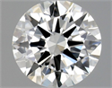 Diamante Natural 0.48 quilates, Redondo , Color F, claridad IF y certificado GIA