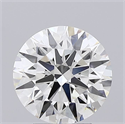 Del inventario de diamantes de laboratorio, 2.57 quilates, Redondo , Color G, claridad VS2 y certificado IGI