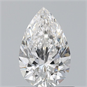 Natural Diamond 0.70 Carats, Pear with  Cut, F Color, VS1 Clarity and Certified by GIA