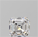Diamante Natural 0.70 quilates, Asscher , Color F, claridad VS1 y certificado GIA
