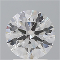 Del inventario de diamantes de laboratorio, 2.10 quilates, Redondo , Color E, claridad VVS2 y certificado IGI