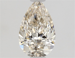 Foto Diamante Natural 0.55 quilates, De pera , Color J, claridad SI1 y certificado GIA de