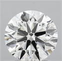 Del inventario de diamantes de laboratorio, 2.00 quilates, Redondo , Color G, claridad VS2 y certificado IGI