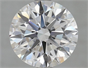 Lab Grown Diamond 2.51 Carats, Round with Ideal Cut, D Color, IF Clarity and Certified by IGI
