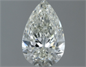 Natural Diamond 0.72 Carats, Pear with  Cut, H Color, VS1 Clarity and Certified by IGI