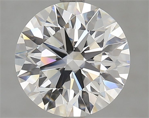 Picture of Lab Grown Diamond 3.10 Carats, Round with Excellent Cut, D Color, VVS1 Clarity and Certified by GIA