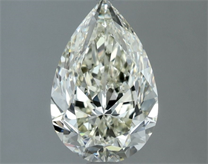 Picture of Natural Diamond 1.51 Carats, Pear with  Cut, J Color, VVS2 Clarity and Certified by IGI