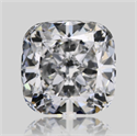 Natural Diamond 0.52 Carats, Cushion with  Cut, D Color, VVS2 Clarity and Certified by GIA