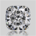 Natural Diamond 0.52 Carats, Cushion with  Cut, D Color, VVS2 Clarity and Certified by GIA