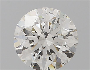 Foto Diamante Natural 0.53 quilates, Redondo , Color H, claridad SI1 y certificado GIA de