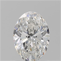Diamante Natural 1.21 quilates, Ovalado , Color F, claridad SI1 y certificado GIA