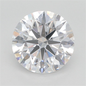 Picture of Lab Grown Diamond 3.80 Carats, Round with Excellent Cut, E Color, IF Clarity and Certified by GIA