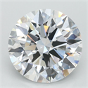 Del inventario de diamantes de laboratorio, 2.52 quilates, Redondo , Color D, claridad IF y certificado IGI