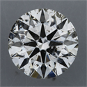 Natural Diamond 1.03 Carats, Round with Excellent Cut, I Color, I1 Clarity and Certified by GIA