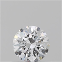 Diamante Natural 0.52 quilates, Redondo , Color E, claridad VVS2 y certificado GIA