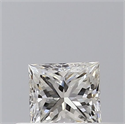 Natural Diamond 0.31 Carats, Princess with  Cut, G Color, VS1 Clarity and Certified by GIA