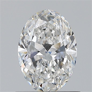 Foto Diamante Natural 0.75 quilates, Ovalado , Color E, claridad FL y certificado GIA de