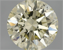 Natural Diamond 0.81 Carats, Round with Excellent Cut, M Color, SI1 Clarity and Certified by IGI