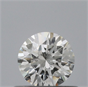 Natural Diamond 0.42 Carats, Round with Excellent Cut, G Color, VVS1 Clarity and Certified by GIA
