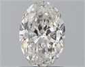 Natural Diamond 1.20 Carats, Oval with  Cut, F Color, VS2 Clarity and Certified by GIA