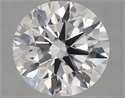Lab Grown Diamond 3.10 Carats, Round with Excellent Cut, D Color, VVS1 Clarity and Certified by GIA