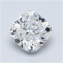 Natural Diamond 1.20 Carats, Cushion with  Cut, F Color, VVS1 Clarity and Certified by GIA