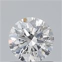 Diamante Natural 0.80 quilates, Redondo , Color E, claridad SI2 y certificado GIA