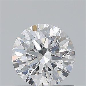 Foto Diamante Natural 0.80 quilates, Redondo , Color E, claridad SI2 y certificado GIA de