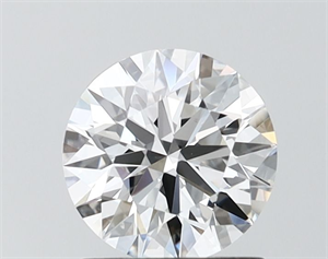 Picture of Lab Grown Diamond 1.17 Carats, Round with Ideal Cut, D Color, VVS2 Clarity and Certified by IGI