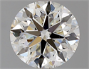 Diamante Natural 1.51 quilates, Redondo , Color I, claridad VS2 y certificado GIA